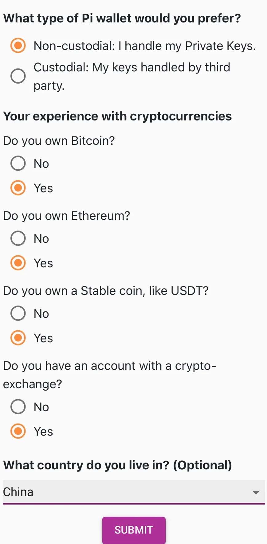 Pi钱包调查问卷翻译